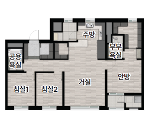 77㎡ A타입 평면도